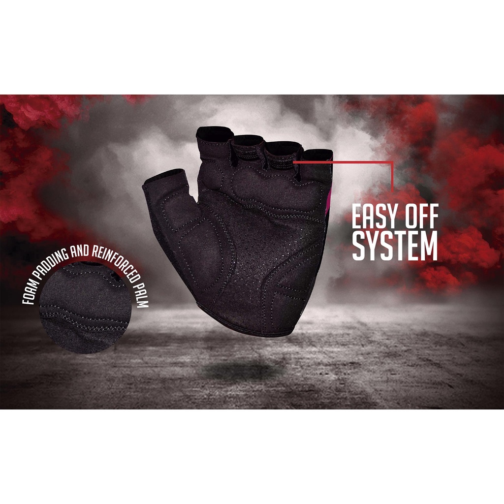 Guantes para Pesas K6 sin muñequera Lightning para Dama