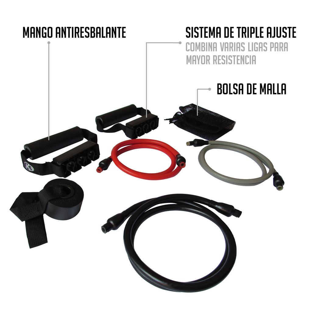 Set de 3 Ligas K6