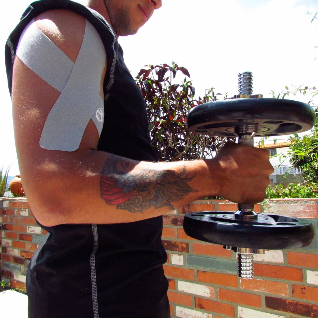 Cinta Kinesiológica Elástica Deportiva K6 Rollo 2.5m x 5cm