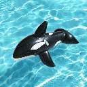 Flotador Inflable Orca Jumbo Bestway 2.03m x 1.02m 