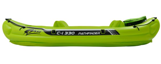 Set Kayak Inflable Ecology Pathfinder I Reforzado 2 Personas