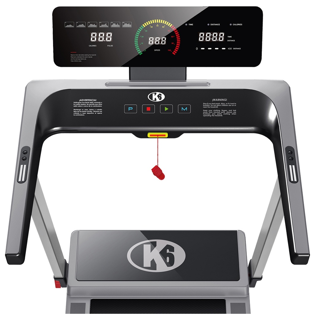 Banda Caminadora Eléctrica K6 Crono Slim v4