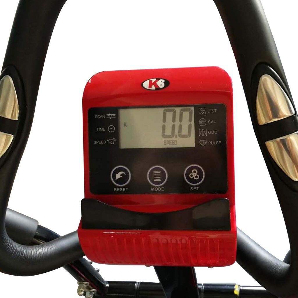 Bicicleta Elíptica Magnética K6 Zeus 2+ con sillin