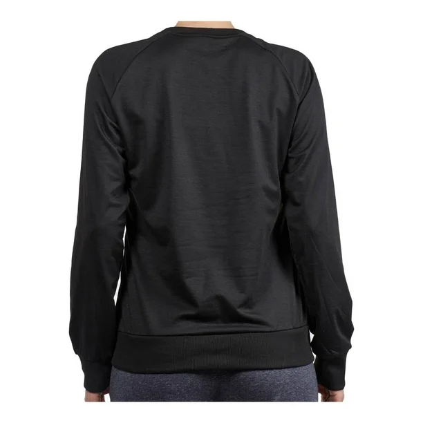 Sudadera de Mujer Wilson Cuello Redondo French Terry 98518 Negro
