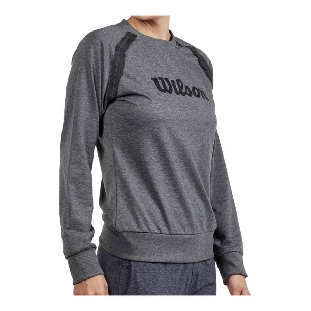 Sudadera de Mujer Wilson Cuello Redondo French Terry 98518 Oxford