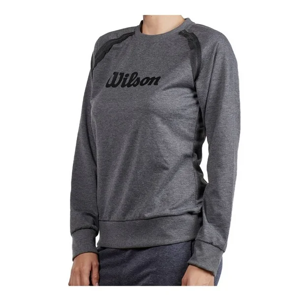 Sudadera de Mujer Wilson Cuello Redondo French Terry 98518 Oxford