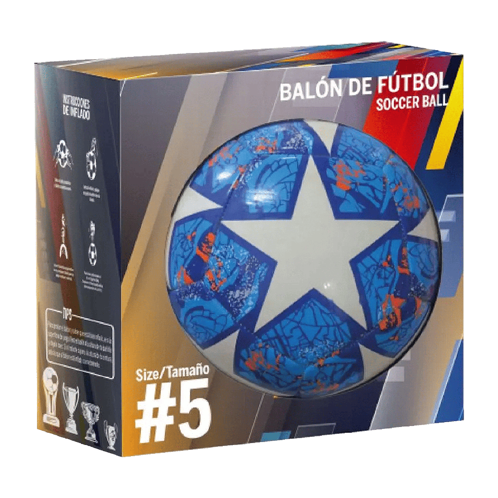 Balón de Fútbol KX No.5 Tamaño Oficial Promocional