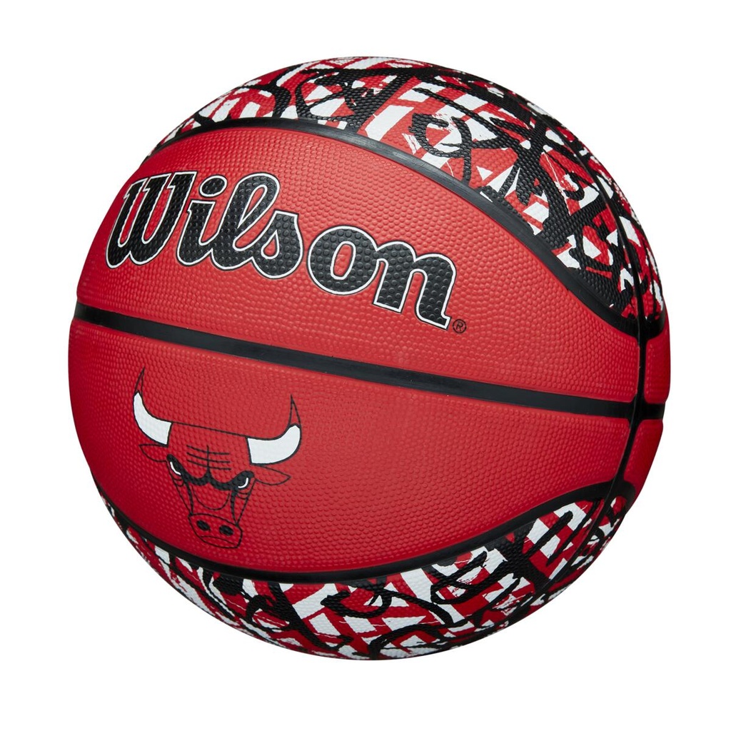 Balón de Basket Wilson NBA Graffiti Chicago Bulls NO.7