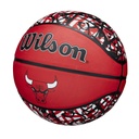 Balón de Basket Wilson NBA Graffiti Chicago Bulls NO.7