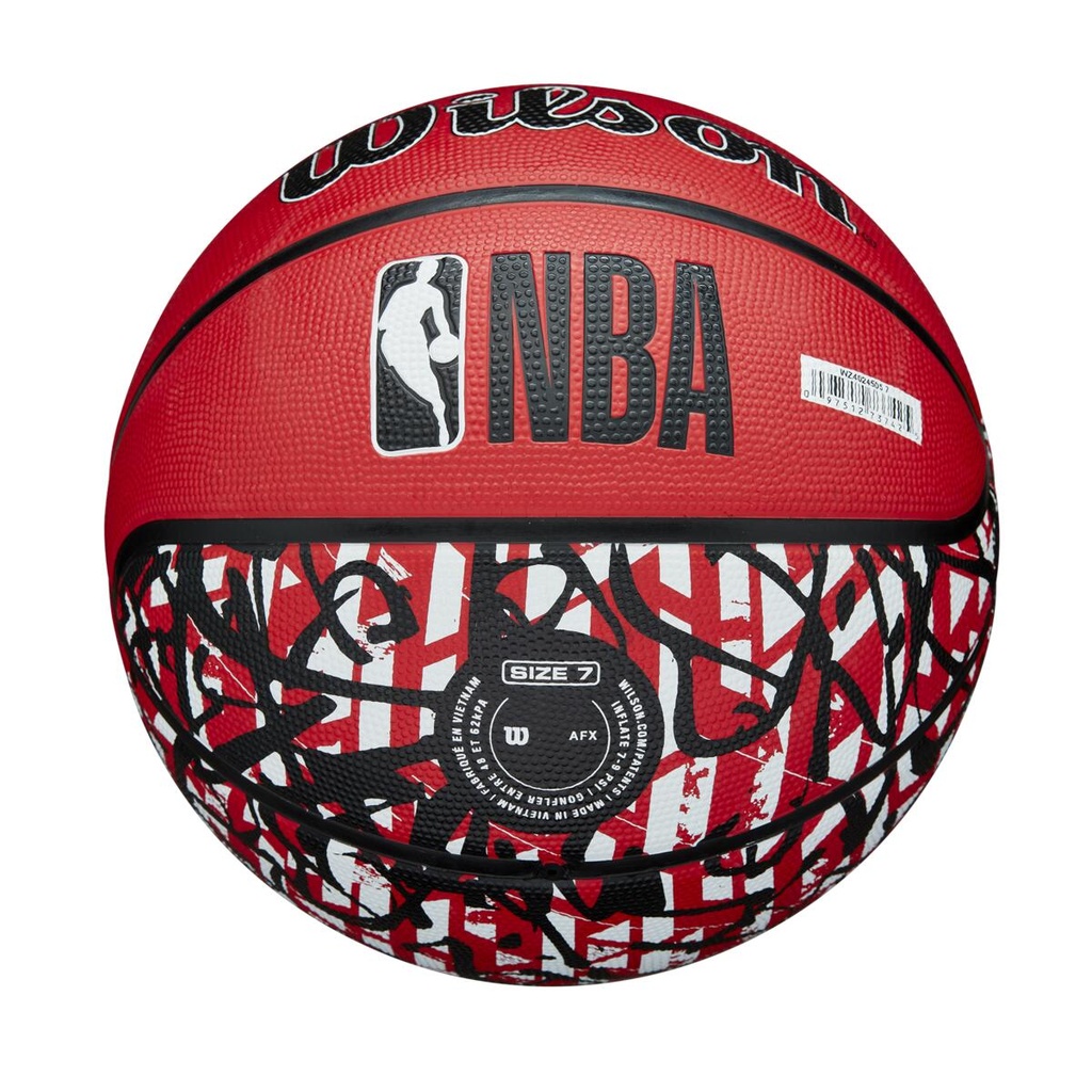 Balón de Basket Wilson NBA Graffiti Chicago Bulls NO.7