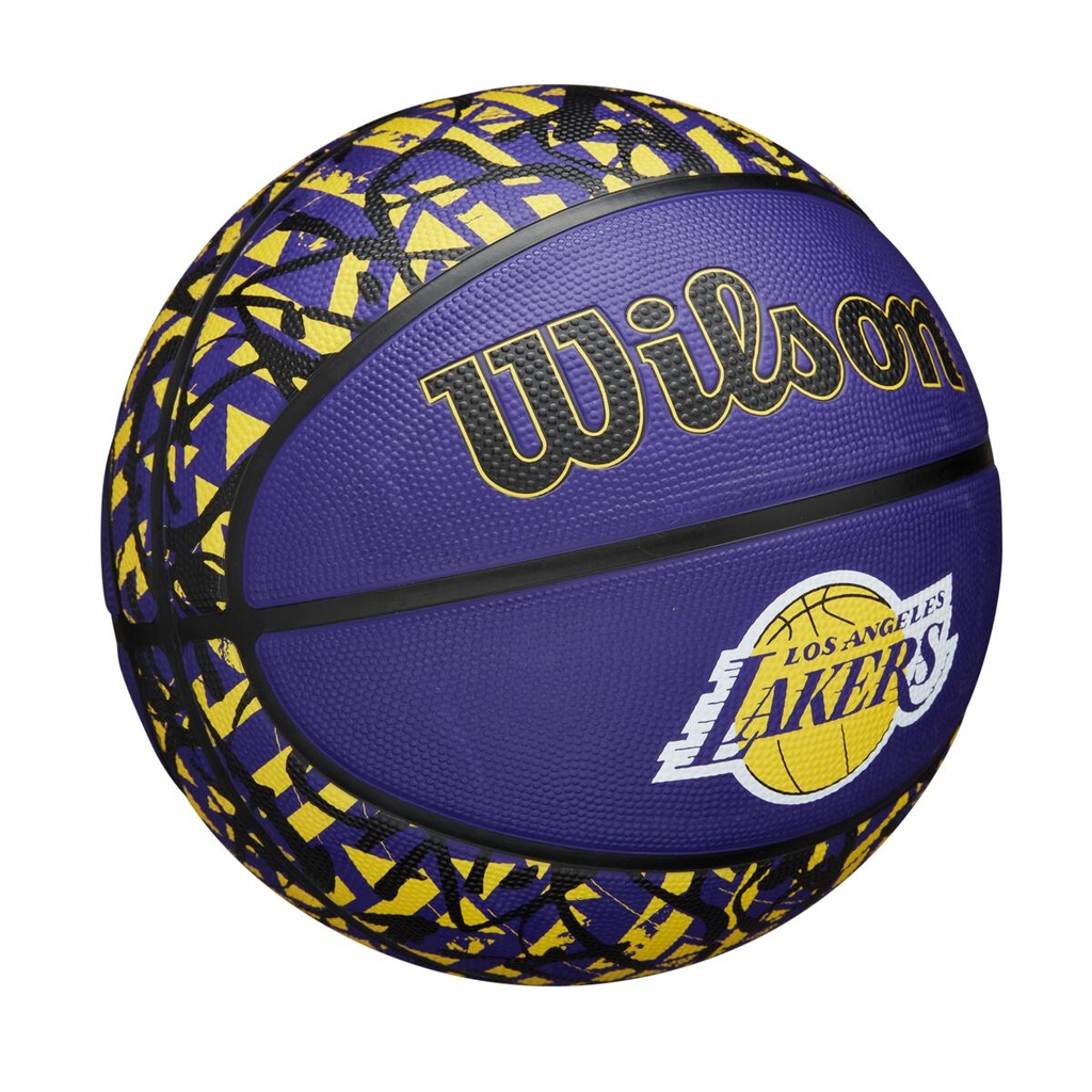Balón de Basket Wilson NBA Graffiti LA Lakers NO.7