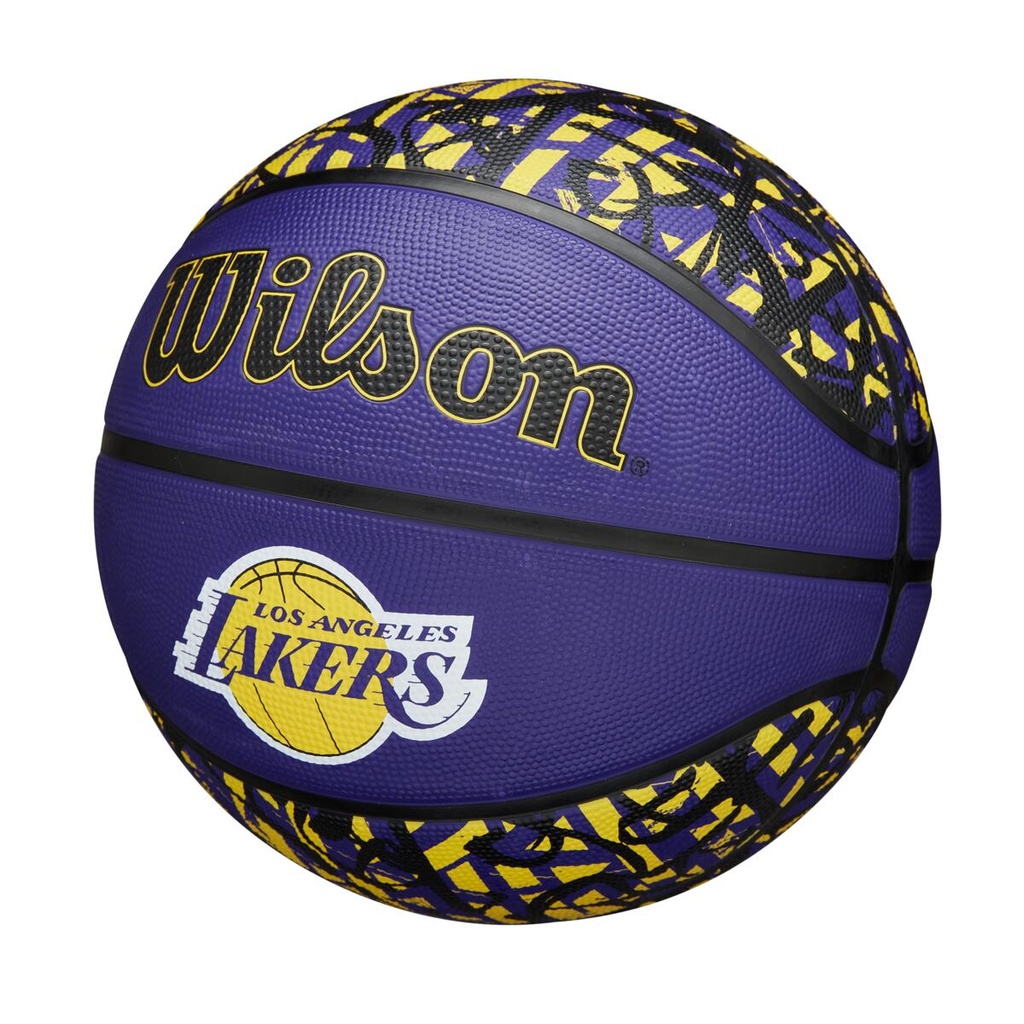 Balón de Basket Wilson NBA Graffiti LA Lakers NO.7