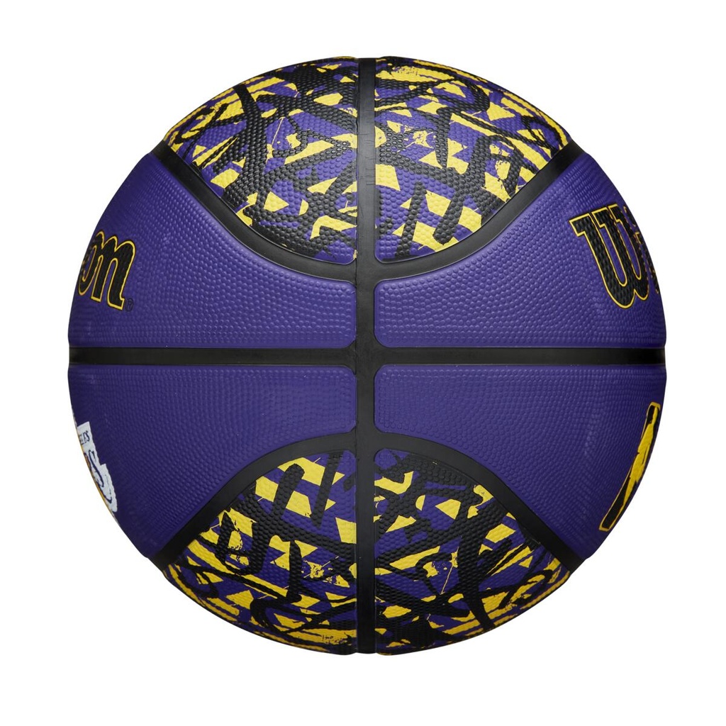 Balón de Basket Wilson NBA Graffiti LA Lakers NO.7
