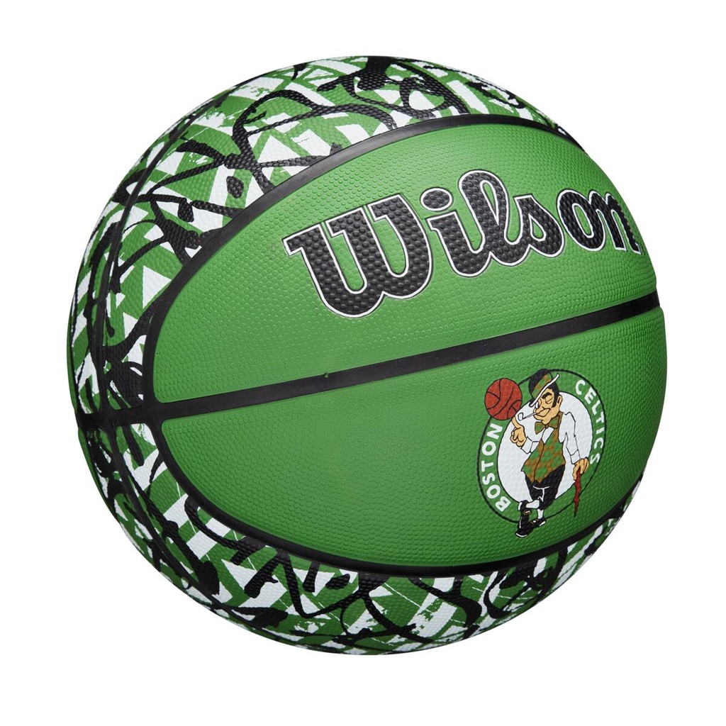 Balón de Basket Wilson NBA Graffiti Boston Celtics NO.7