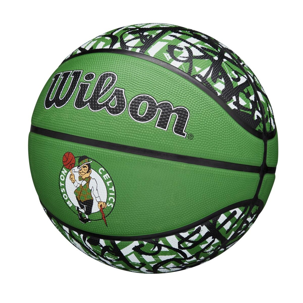 Balón de Basket Wilson NBA Graffiti Boston Celtics NO.7