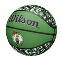 Balón de Basket Wilson NBA Graffiti Boston Celtics NO.7