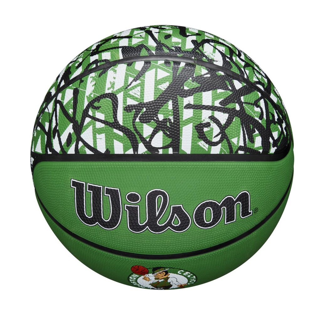 Balón de Basket Wilson NBA Graffiti Boston Celtics NO.7