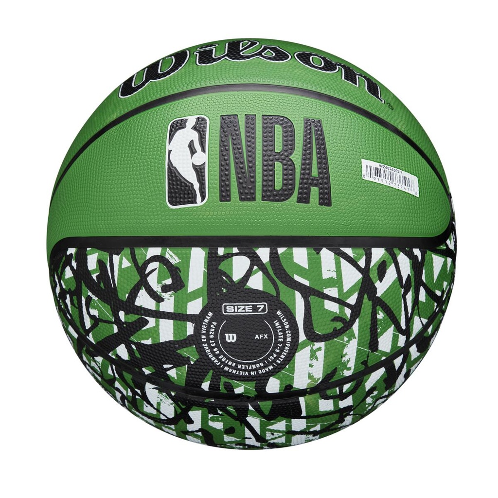 Balón de Basket Wilson NBA Graffiti Boston Celtics NO.7