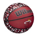 Balón de Basket Wilson NBA Graffiti Miami Heat NO.7