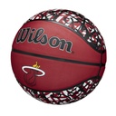 Balón de Basket Wilson NBA Graffiti Miami Heat NO.7