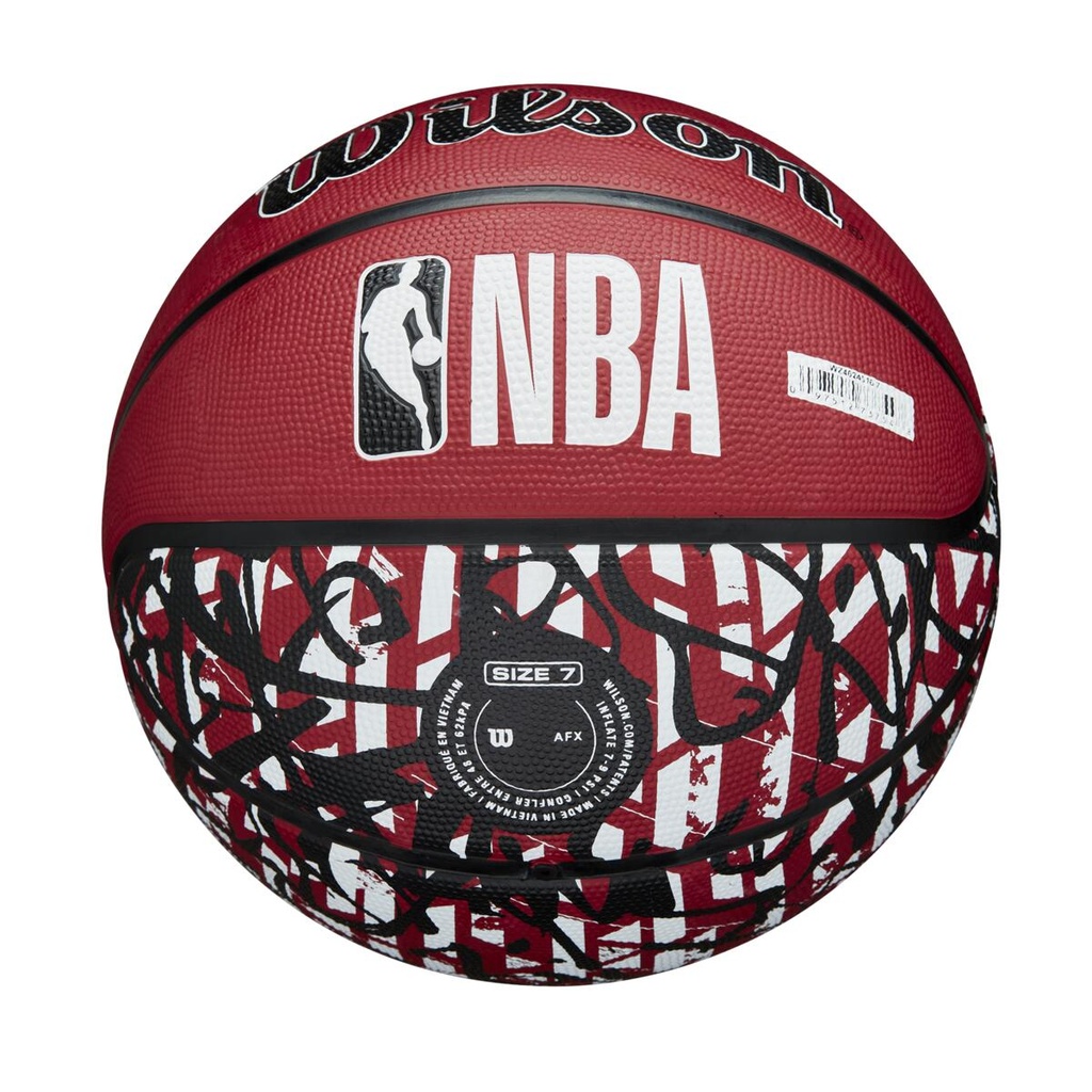 Balón de Basket Wilson NBA Graffiti Miami Heat NO.7