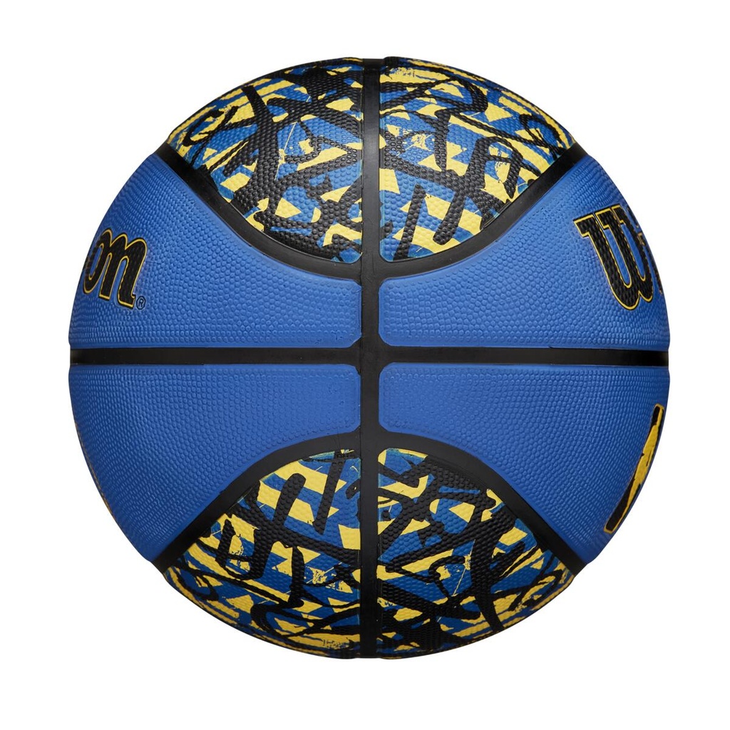 Balón de Basket Wilson NBA Graffiti Golden State Warriors NO.7