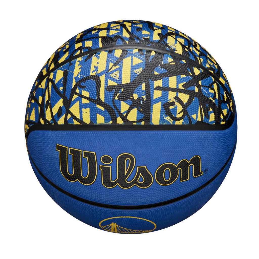 Balón de Basket Wilson NBA Graffiti Golden State Warriors NO.7