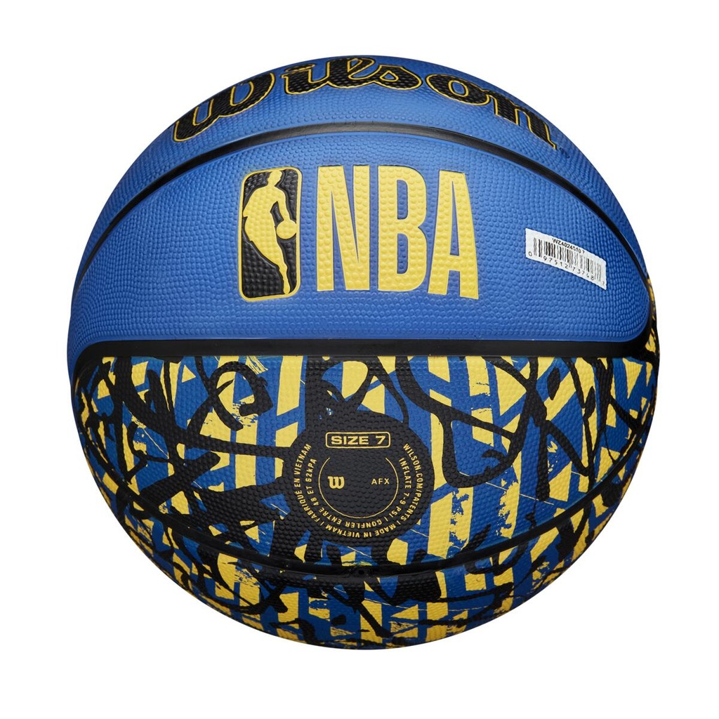 Balón de Basket Wilson NBA Graffiti Golden State Warriors NO.7