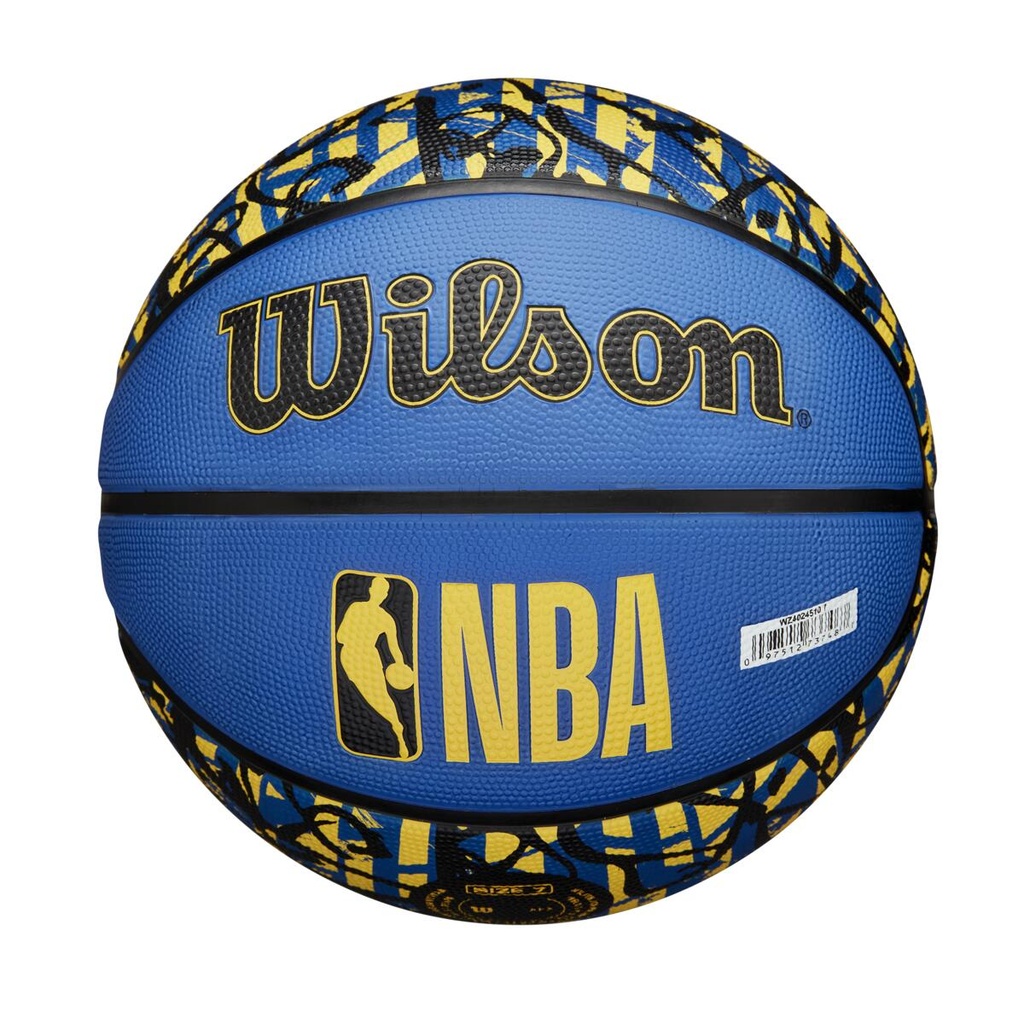 Balón de Basket Wilson NBA Graffiti Golden State Warriors NO.7