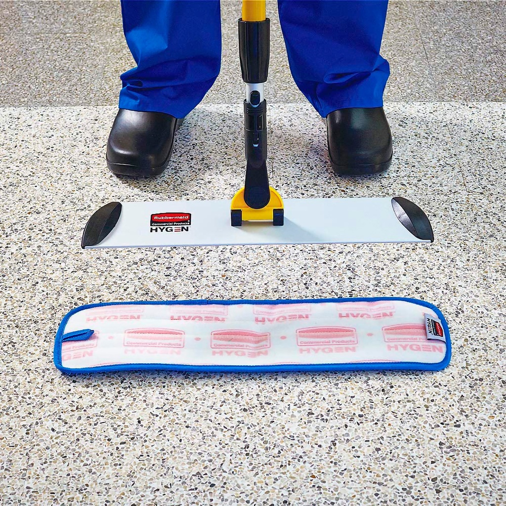  Mopa Plana HYGEN para Húmedo Borde Rubbermaid