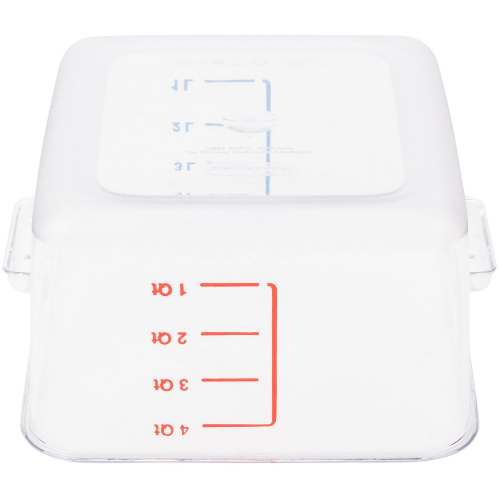  Recipiente cuadrado 4QT/3.8 Lts. Rubbermaid