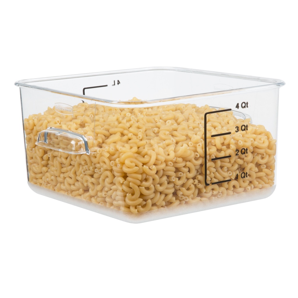  Recipiente cuadrado 4QT/3.8 Lts. Rubbermaid