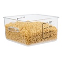  Recipiente cuadrado 4QT/3.8 Lts. Rubbermaid