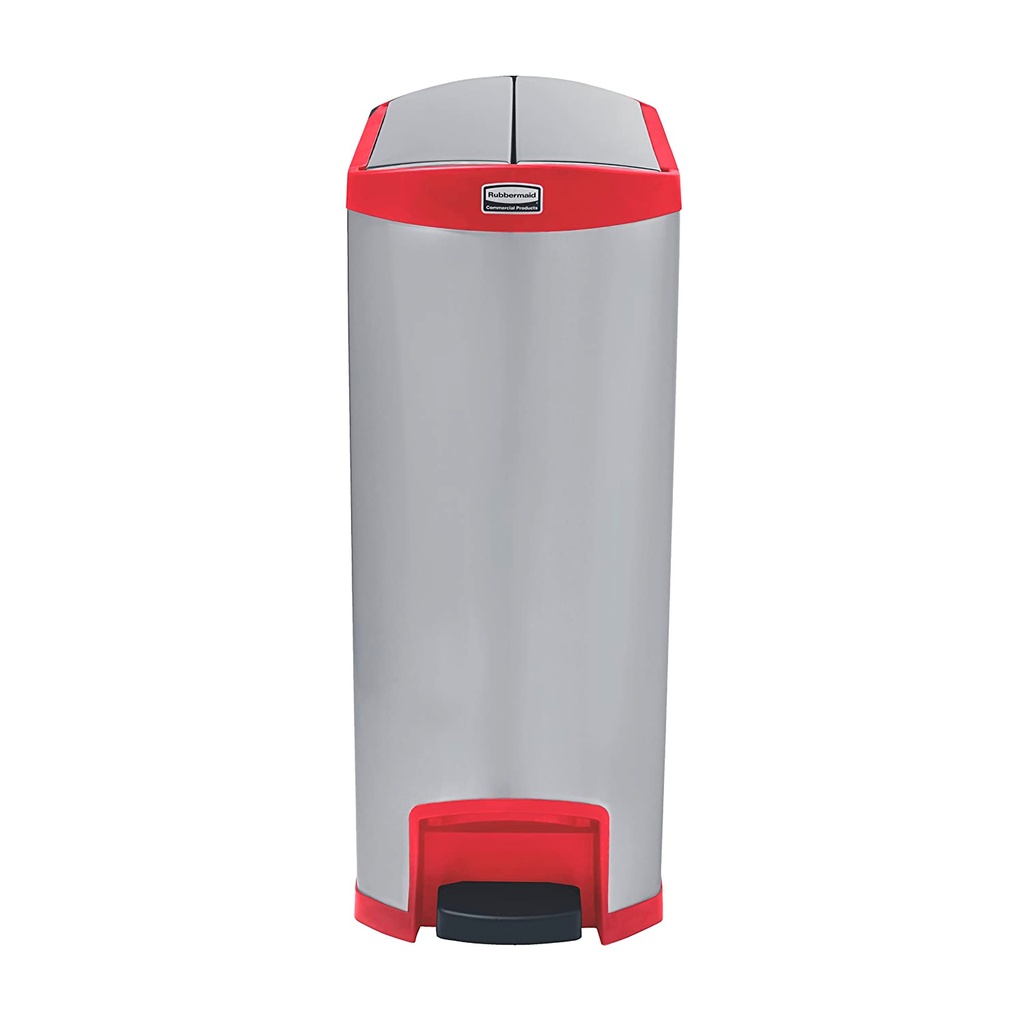 Contenedor Slim Jim Metalico 90 Lts. Rubbermaid