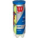 Combo Pelotas de Tenis Wilson Ultra All Court 3P X 3T