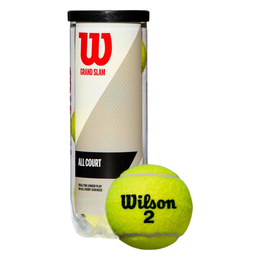 Combo Pelotas de Tenis Wilson Grand Slam Tarro 3P X 4T
