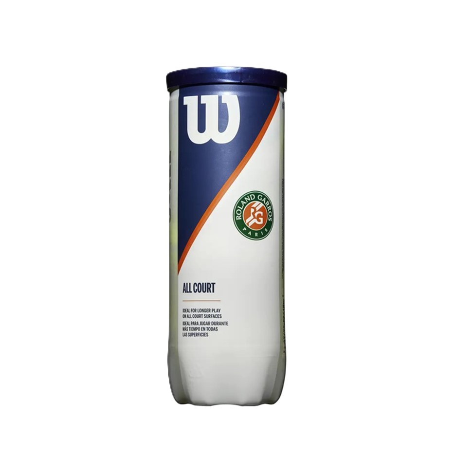 Combo Pelotas de Tenis Wilson Roland Garros 3P X 3T