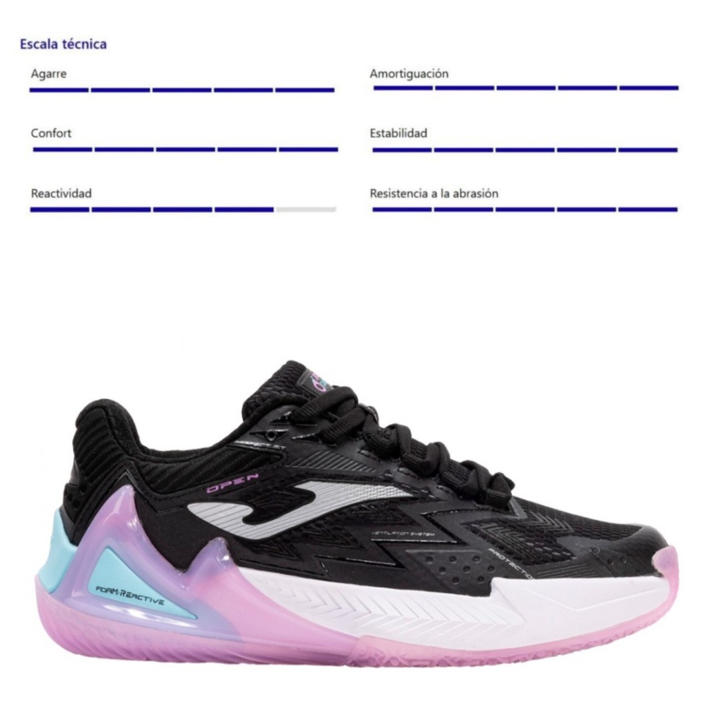 Zapato Mujer de Tenis Joma Open