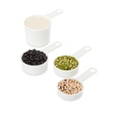 Juego de tazas de medir (1/4 - 1/3 - 1/2 - 1 taza) Rubbermaid