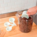 Juego de tazas de medir (1/4 - 1/3 - 1/2 - 1 taza) Rubbermaid
