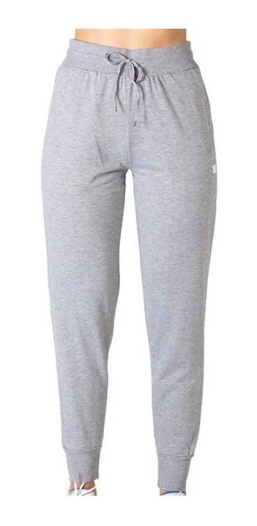 [WT79314] Jogger Wilson French Terry Dama Gris Jaspe (L)