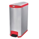 Contenedor Slim Jim Metalico 90 Lts. Rubbermaid