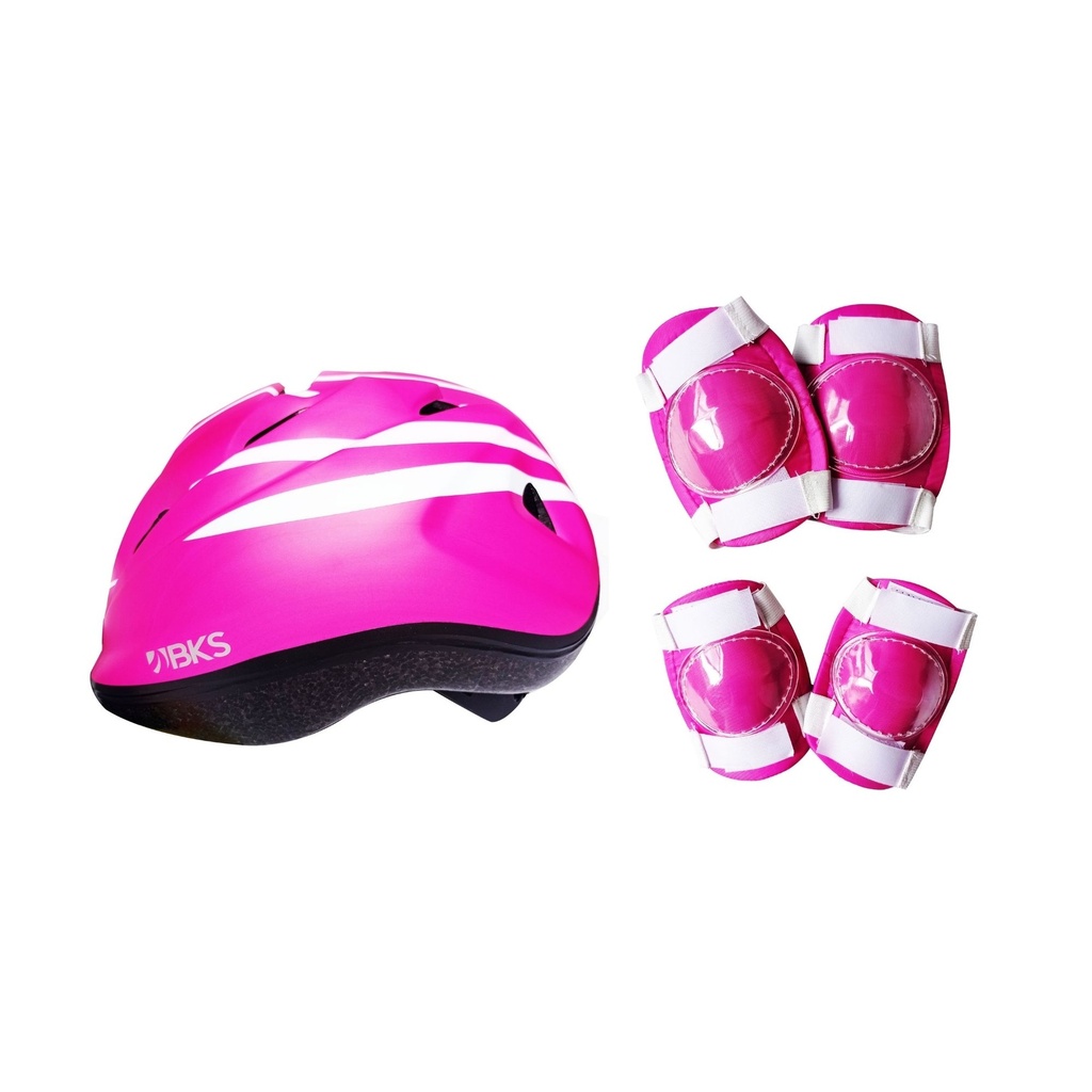 Kit de Protección para Niños Bks (Casco Rodilleras y Coderas)