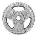Disco de pesas estándar hierro k6 2.5 kg
