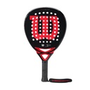 Raqueta de Padel Wilson Bela Team Negro Rojo