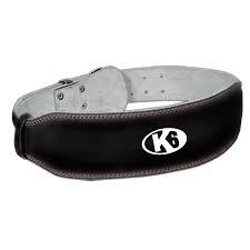 Cinturón para Levantar Pesas K6 Bull de Cuero (S) (PAN)