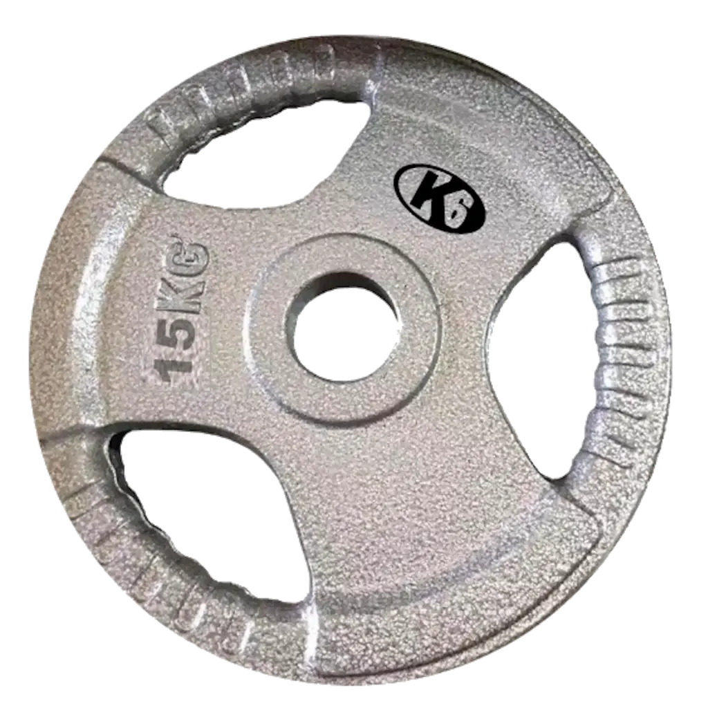 [66634] Disco de pesas estandar hierro 1" K6 15 kg