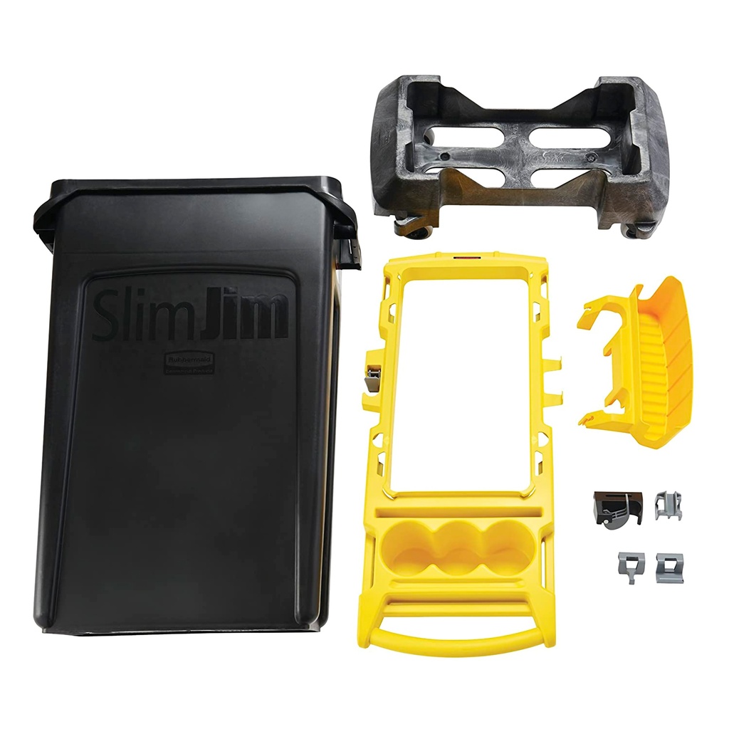 Kit de Accesorios para Slim Jim (Incluye Contenedor/Anillo/Plataforma) Rubbermaid