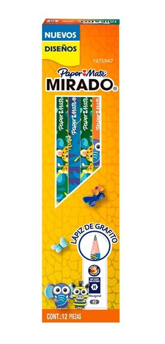 Lápiz Mirado Wraps Jungle Hexagonal 12 Box