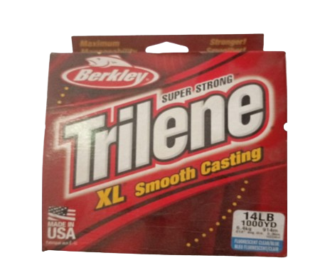 Berkley Trilene Xl 14 Lb 1000 Yd (Fluorescent Clear / Bi)